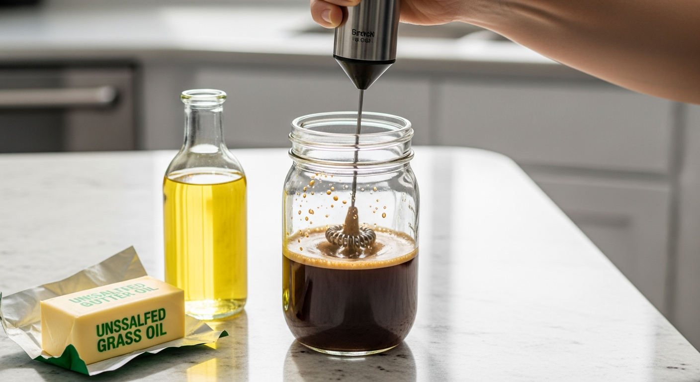 Bulletproof Coffee Without Blender: 4 Methods Tested