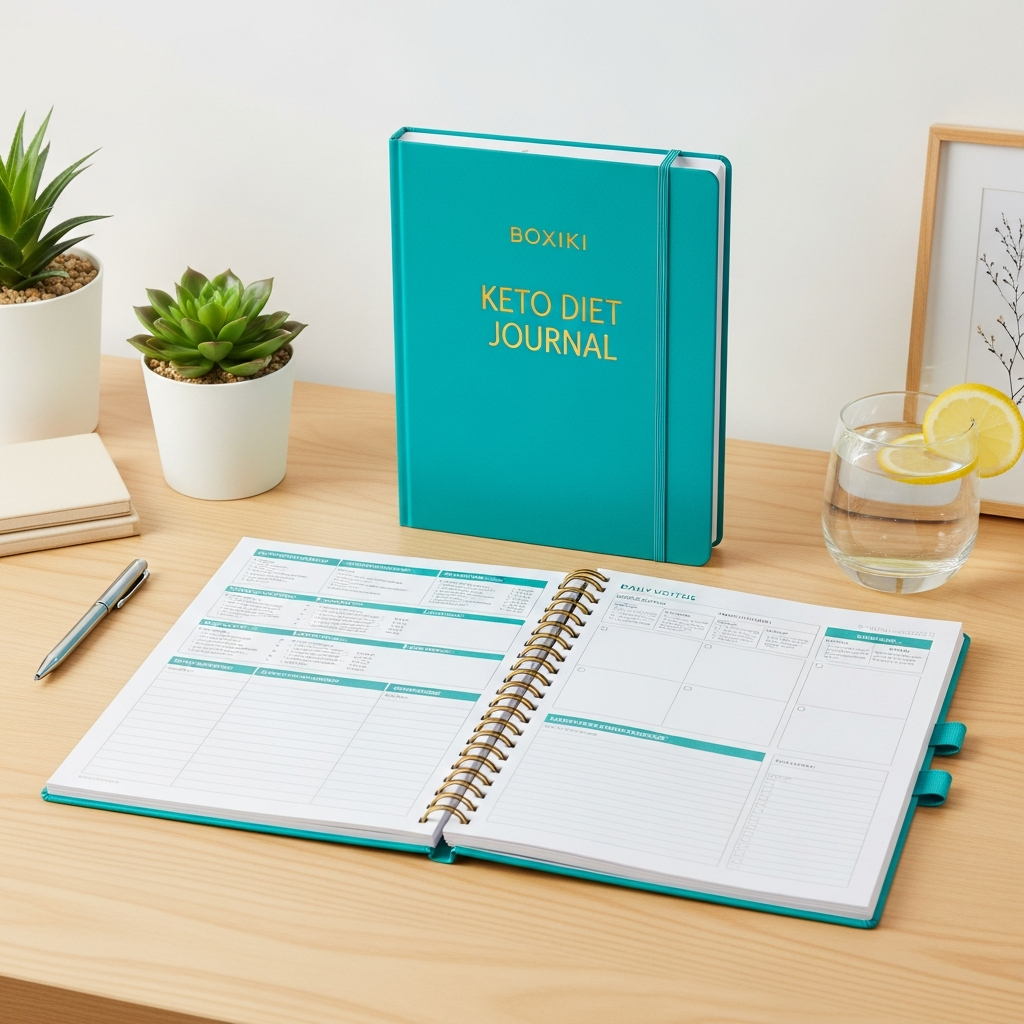 Boxiki Keto Diet Journal & Planner