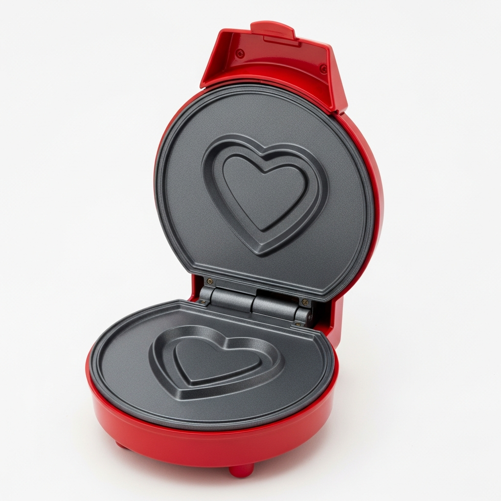 Dash Heart Mini Waffle Maker