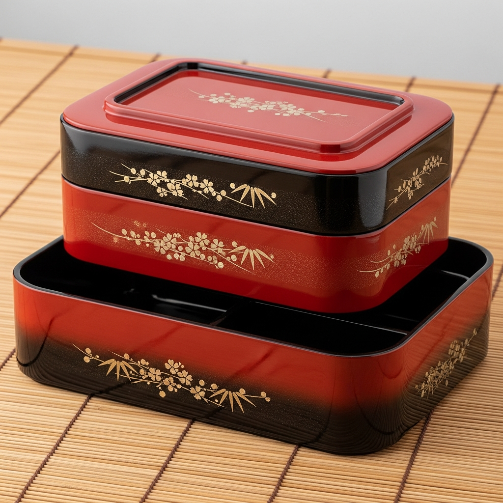 TAKENAKA Bento Box Double Layer