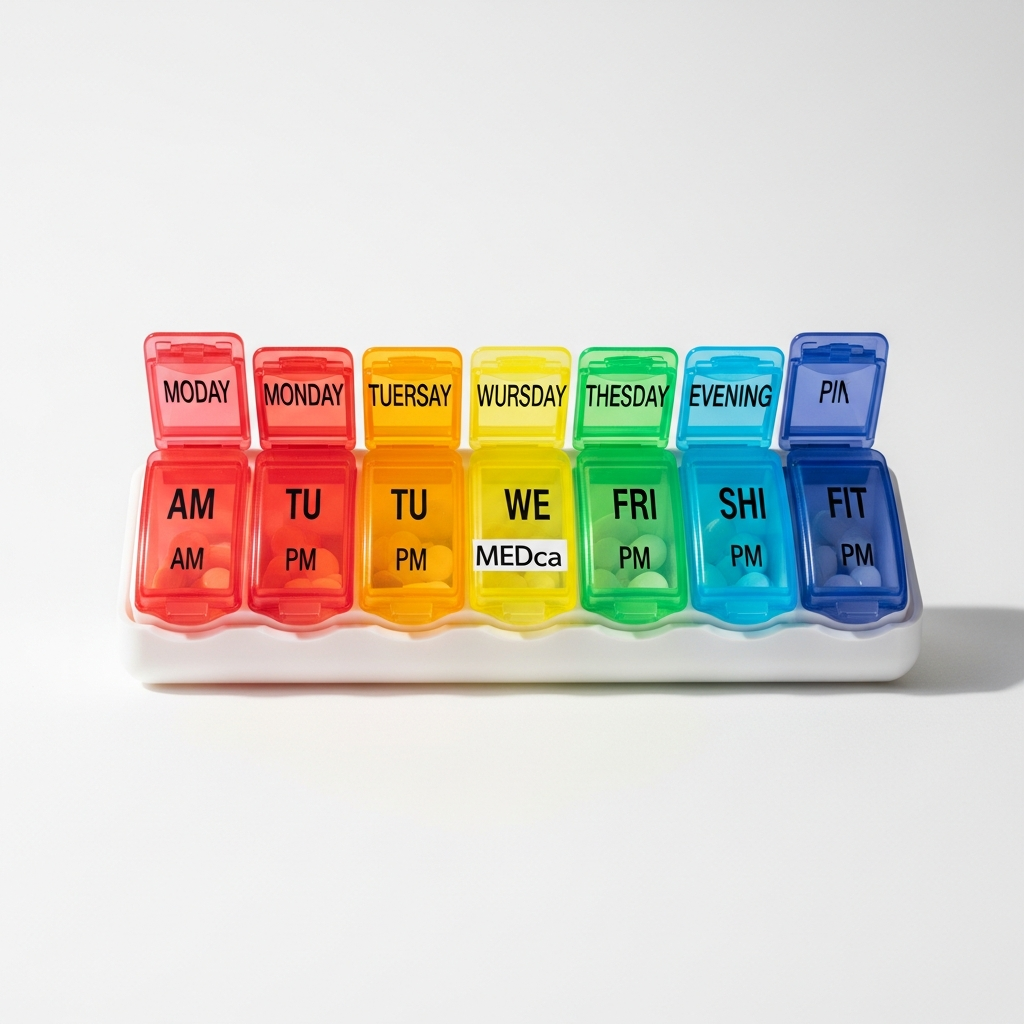 MEDca Weekly Pill Organizer AM/PM (7-Day)
